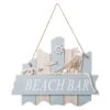 Dekohänger - Beach Bar - Aus Holz - Ca. 30 X 24 Cm -Saisonale Dekorationen 235386