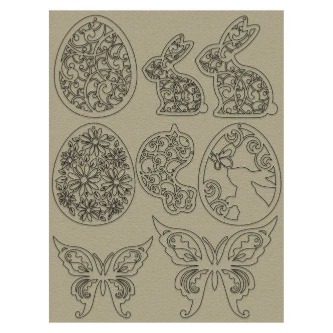 Ursus Bastelset - Ostern - Shabby 6 Ursus Bastelset - Ostern - Shabby – Bild 4