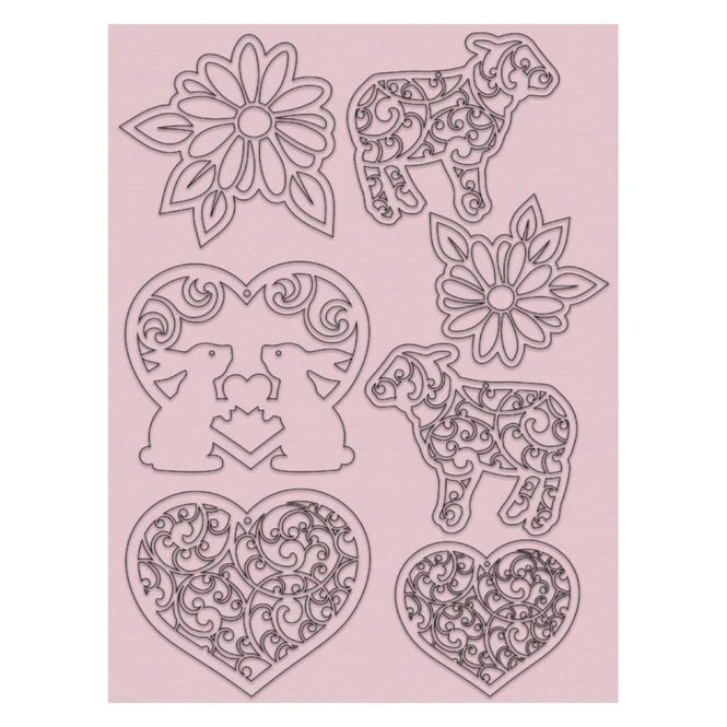 Ursus Bastelset - Ostern - Shabby 5 Ursus Bastelset - Ostern - Shabby – Bild 3