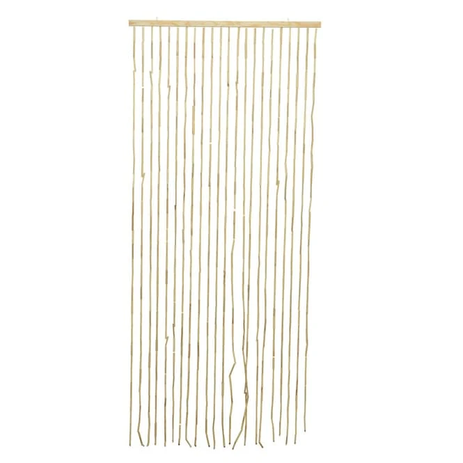 Türvorhang - Aus Holz - Ca. 90 X 1,5 X 200 Cm - 1 Stück 3 Türvorhang - Aus Holz - Ca. 90 X 1,5 X 200 Cm - 1 Stück