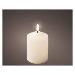 LED-Kerze - Ca. 7,5 X 12,5 Cm - Creme -Saisonale Dekorationen 235802 2