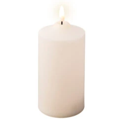 LED-Kerze - Ca. 7,5 X 17 Cm - Creme -Saisonale Dekorationen 235803 1