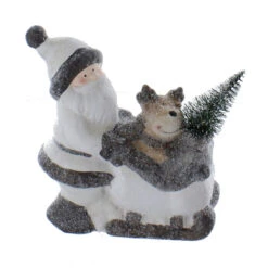 Nikolaus - Aus Keramik - Ca. 16 X 8,5 X 18,5 Cm