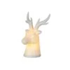 Hirschkopf Mit LED - Ca. 13,5 X 9 X 17,5 Cm -Saisonale Dekorationen 238533 4016096435745 mica living hirschkop 06