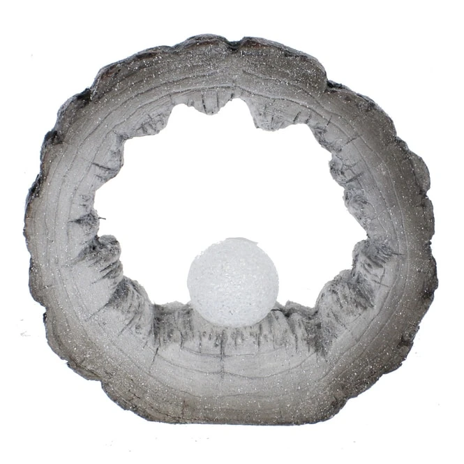 LED-Standdeko - Baumring Mit LED Kugel - Ca. 35,5 X 11 X 33 Cm 3 LED-Standdeko - Baumring Mit LED Kugel - Ca. 35,5 X 11 X 33 Cm