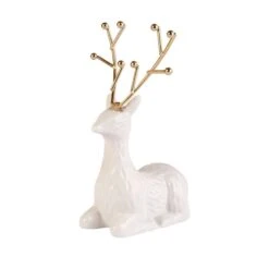 Hirsch - Aus Keramik - Ca. 13,5 X 10,5 X 19 Cm