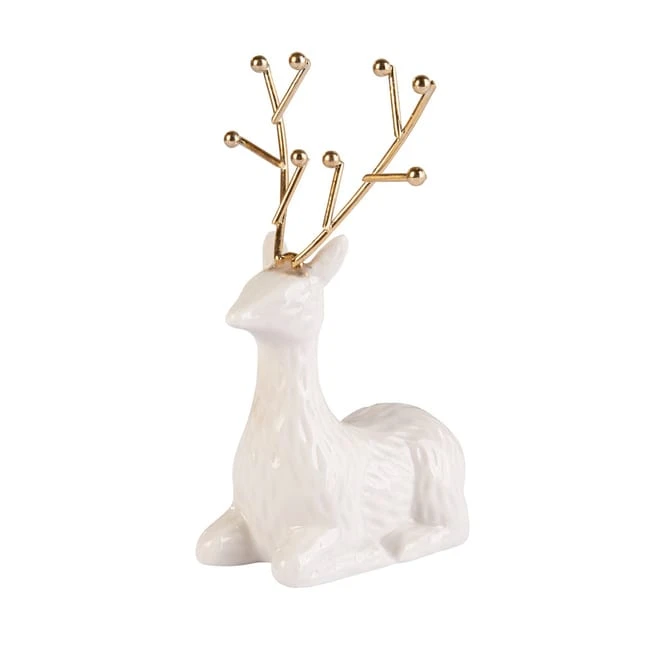 Hirsch - Aus Keramik - Ca. 13,5 X 10,5 X 19 Cm 3 Hirsch - Aus Keramik - Ca. 13,5 X 10,5 X 19 Cm