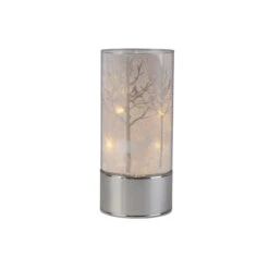 Glaszylinder - Hirsch Im Wald Mit LED - Ca. 9 X 9 X 20 Cm 5 Glaszylinder - Hirsch Im Wald Mit LED - Ca. 9 X 9 X 20 Cm -Saisonale Dekorationen 238817 4016096437664 mica living zylinder 02