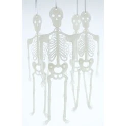Skelette - Glow In The Dark - Ca. 30 Cm Hoch - 4 Stück