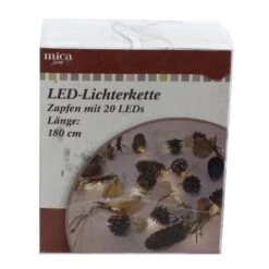 Lichterkette Zapfen - Ca. 180 Cm