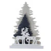 Hirsche Und Bäume Mit LED - Ca. 26 X 5 X 35 Cm -Saisonale Dekorationen 239246 bild 4016096439224