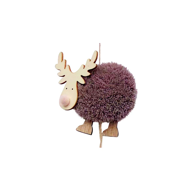 Girlande - Rentiere - Aus Holz - 10 X 90 Cm - 1 Stück 5 Girlande - Rentiere - Aus Holz - 10 X 90 Cm - 1 Stück – Bild 3
