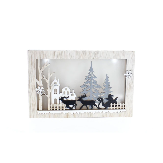 Bild - Winterdorf Mit LED - Ca. 28 X 3,5 X 18 Cm 3 Bild - Winterdorf Mit LED - Ca. 28 X 3,5 X 18 Cm