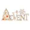 Schriftzug - Advent - Mit LED - Aus Holz - Ca. 40 X 3,5 X 17,5 Cm 1 Schriftzug - Advent - Mit LED - Aus Holz - Ca. 40 X 3,5 X 17,5 Cm -Saisonale Dekorationen 239545 4016096441609 mica living schriftzug advent mit led 021
