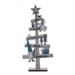 Standdeko - We Wish You A Merry Christmas - Ca. 21 X 5 X 45 Cm