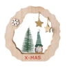 Baumring - Xmas - Aus Holz - Ca. 20 X 2 X 20 Cm -Saisonale Dekorationen 239554 4016096441692 mica living baumring mit wichtel