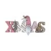 Schriftzug - Xmas - Mit Wichtel - Ca. 25 X 2,5 X 10,5 Cm -Saisonale Dekorationen 239556 4016096441715 mica living schriftzug xmas 01