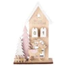 Haus Merry Christmas - Aus Holz - Ca. 16 X 5 X 24,5 Cm -Saisonale Dekorationen 239562 4016096441777 mica living haus 01