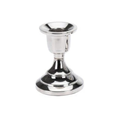 Kerzenständer - Ca. 6 X 6 X 8 Cm - 1 Stück - Silber -Saisonale Dekorationen 239646 2