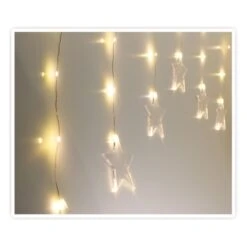 83er LED-Lichtervorhang - Ca. 80 X 200 Cm - 1 Stück 9 83er LED-Lichtervorhang - Ca. 80 X 200 Cm - 1 Stück -Saisonale Dekorationen 239649 2