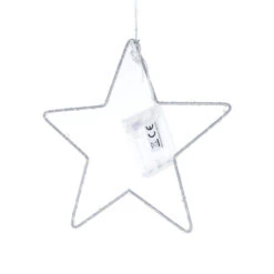 Sternensilhouette Mit LED - ø Ca. 25 Cm