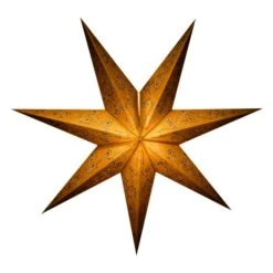 LED-Stern - Ø = Ca. 60 Cm - Schwarz