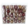 Christbaumkugeln Rose-Gold-Mix - Bruchfest - 7 Cm - 60 Stück -Saisonale Dekorationen 240261 bild 8720194775707