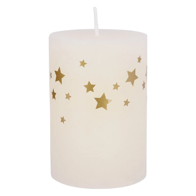 Stumpenkerze - Polar - Ca. 7 X 10 Cm - Vanille 3 Stumpenkerze - Polar - Ca. 7 X 10 Cm - Vanille