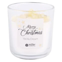 Duftkerze Im Glas - Ca. 8 X 9 Cm - Vanille