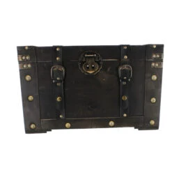 Truhe - S - Braun - Aus Holz - Ca. 38 X 20 X 17,5 Cm