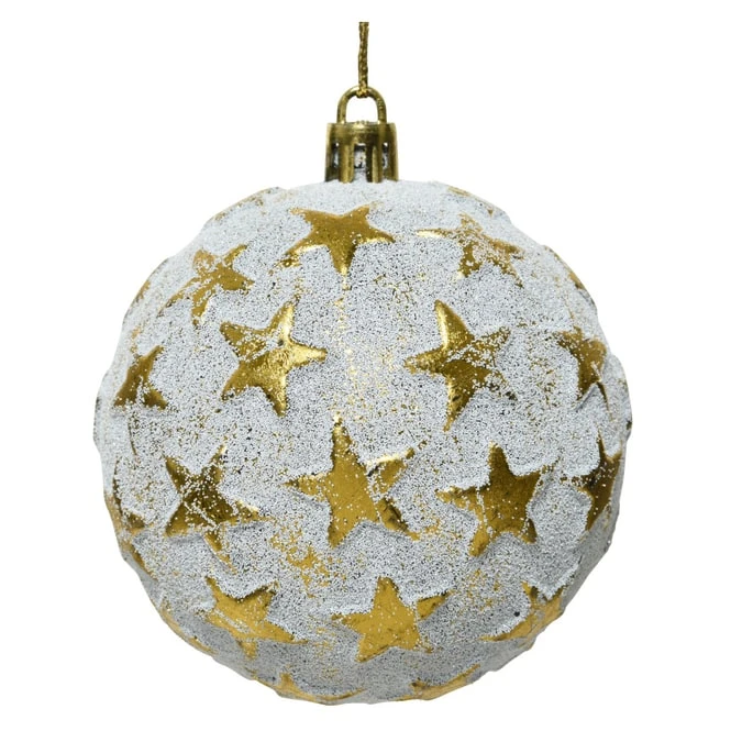 Christbaumkugel - Sterne - Ø = Ca. 8 Cm 3 Christbaumkugel - Sterne - Ø = Ca. 8 Cm