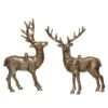 Dekohänger - Hirsch - Ca. 5 X 11 X 14 Cm - 1 Stück -Saisonale Dekorationen 240723 1