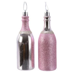 Dekohänger - Flasche - Ca. 4 X 13 Cm - 1 Stück -Saisonale Dekorationen 240727 1