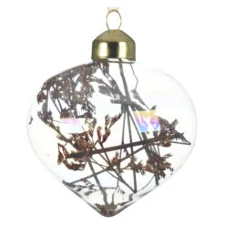 Christbaumkugel - Schleierkraut - Aus Glas - Ø = Ca. 8 Cm - 1 Stück -Saisonale Dekorationen 240734 3