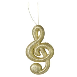 Dekohänger - Musiknote - Ca. 2 X 8,5 X 15 Cm - 1 Stück 8 Dekohänger - Musiknote - Ca. 2 X 8,5 X 15 Cm - 1 Stück -Saisonale Dekorationen 240740 2