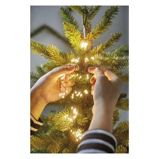 408er LED-Lichterdraht - Ca. 180 Cm - Grün 5 408er LED-Lichterdraht - Ca. 180 Cm - Grün – Bild 3