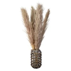 Laterne - Aus Rattan - Ca. 13 X 43 Cm -Saisonale Dekorationen 241551 31