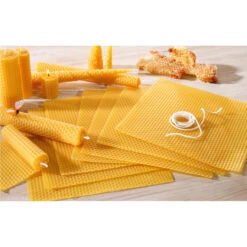 Pebaro - Kerzenbastelset Bienenwaben -Saisonale Dekorationen 243046 4006094343258 peter bausch kerzenbastelset bienenwaben 04