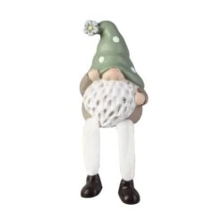 Wichtel Mit Schlenkerbeinen - Aus Keramik - Ca. 8 X 7,5 X 12 Cm