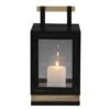 Laterne - Aus Holz Und Metall - Ca. 17,5 X 17 X 34 Cm -Saisonale Dekorationen 243651 4016096448905 MICA LIVING Laterne 01