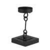 Kerzenständer - Schwarz - Aus Metall - Ca. 7 X 7 X 12 Cm -Saisonale Dekorationen 243664 4016096449032 mica living kerzenstaender schwarz klein 01