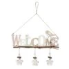 Dekohänger - Welcome - Aus Holz - Ca. 30 X 0,5 X 23 Cm -Saisonale Dekorationen 243688 4016096449278 mica living dekohaenger vogel welcome 01