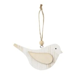 Dekohänger Frühling - Aus Holz - Ca. 8,5 X 6,5 X 1 Cm / Ca. 10 X 5 X 1 Cm - 3 Stück