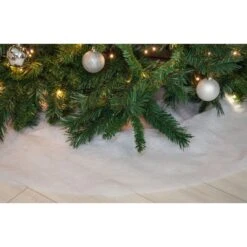 Schneedecke - Ø = Ca. 147 Cm - Mit Glitzer