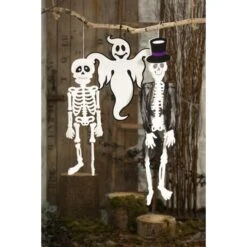 Dekohänger - Skelett - 23 X 2 X 96 Cm -Saisonale Dekorationen 4016096295974 4016096295998 4016096295967