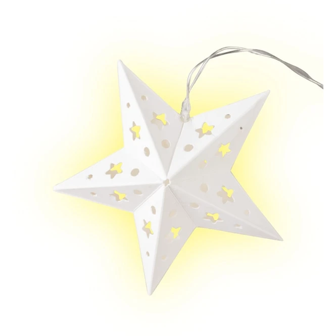 10er LED-Lichterkette - Sterne - 210 Cm 4 10er LED-Lichterkette - Sterne - 210 Cm – Bild 2