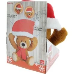 Besttoy - Weihnachtsbär - Mit Bewegung Und Sound - Sitzhöhe: Ca. 26 Cm -Saisonale Dekorationen 4016096348953 2099016