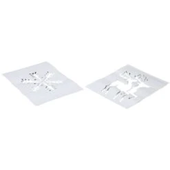 Schneespray - Ca. 150 Ml - Inkl. Schablonen