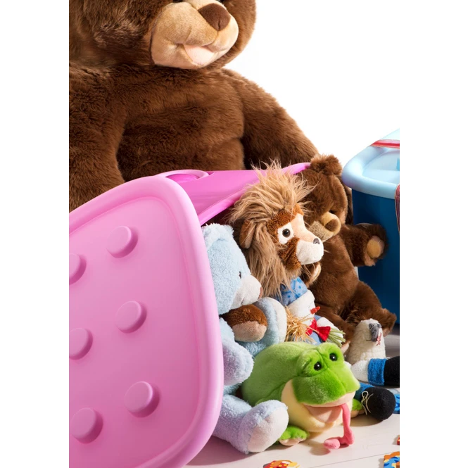 Keter KIS - Aufbewahrungsbox - Funny Box - Mit Rollen - Pink/rosa 3 Keter KIS - Aufbewahrungsbox - Funny Box - Mit Rollen - Pink/rosa