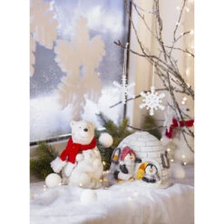 Dekohänger - Schneeflocke - Ø = Ca. 30 Cm